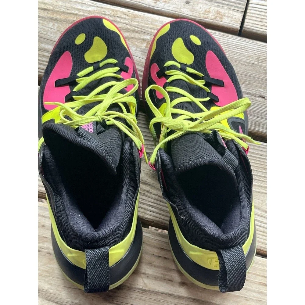 adidas Harden Stepback 2 Basketball Shoes Men’s 11 Black Pink Neon GZ2955